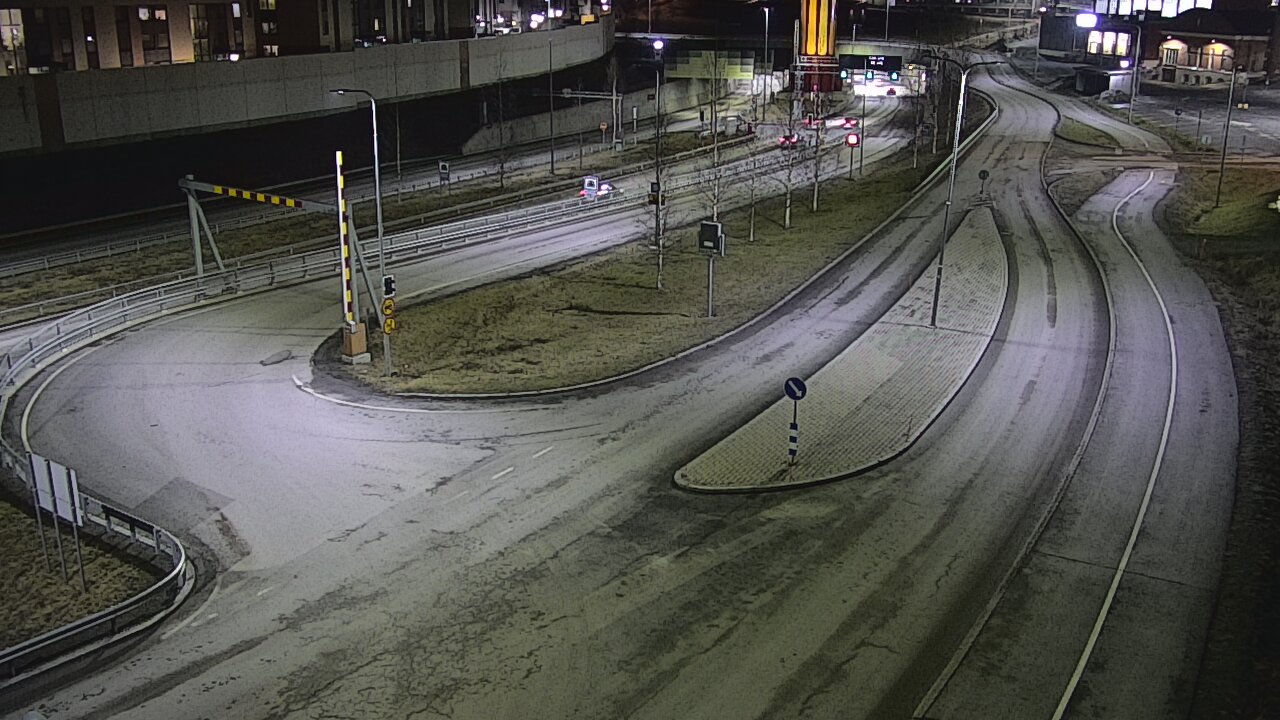 Weather Camera Image Road 12 Tampere, Rantatunnelin ramppi, west, Tampere, Pirkanmaa