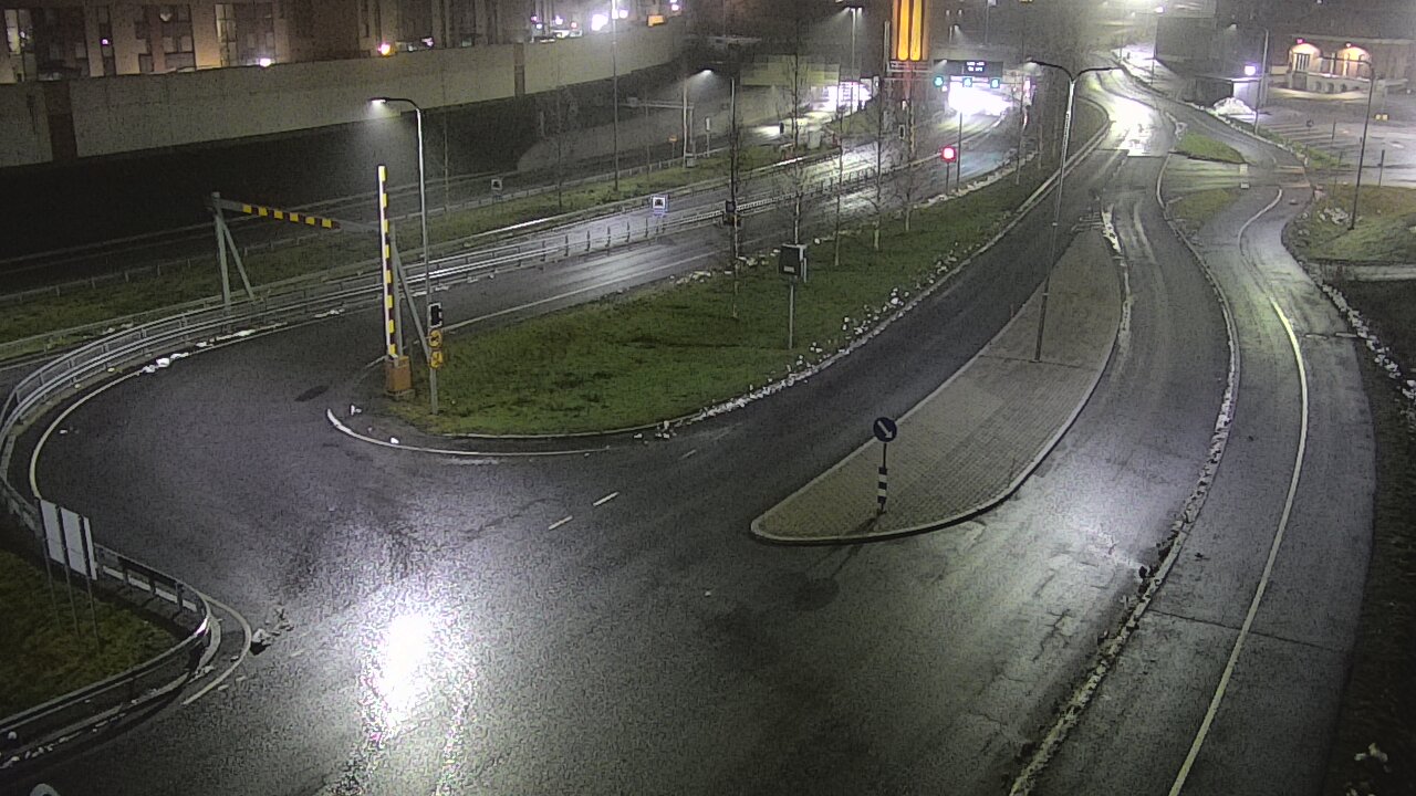 Weather Camera Image Väg 12 Tammerfors, Rantatunneli ramppi, väst, Tampere, Pirkanmaa