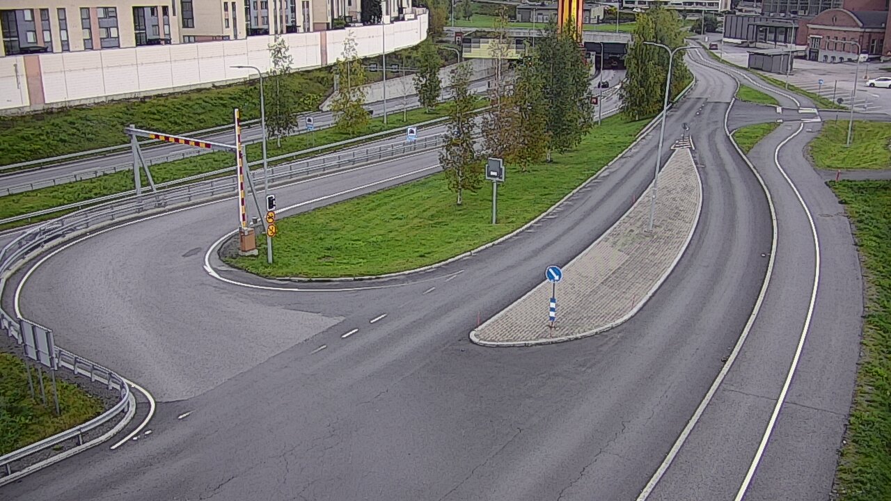 Weather Camera Image Väg 12 Tammerfors, Rantatunneli ramppi, väst, Tampere, Pirkanmaa