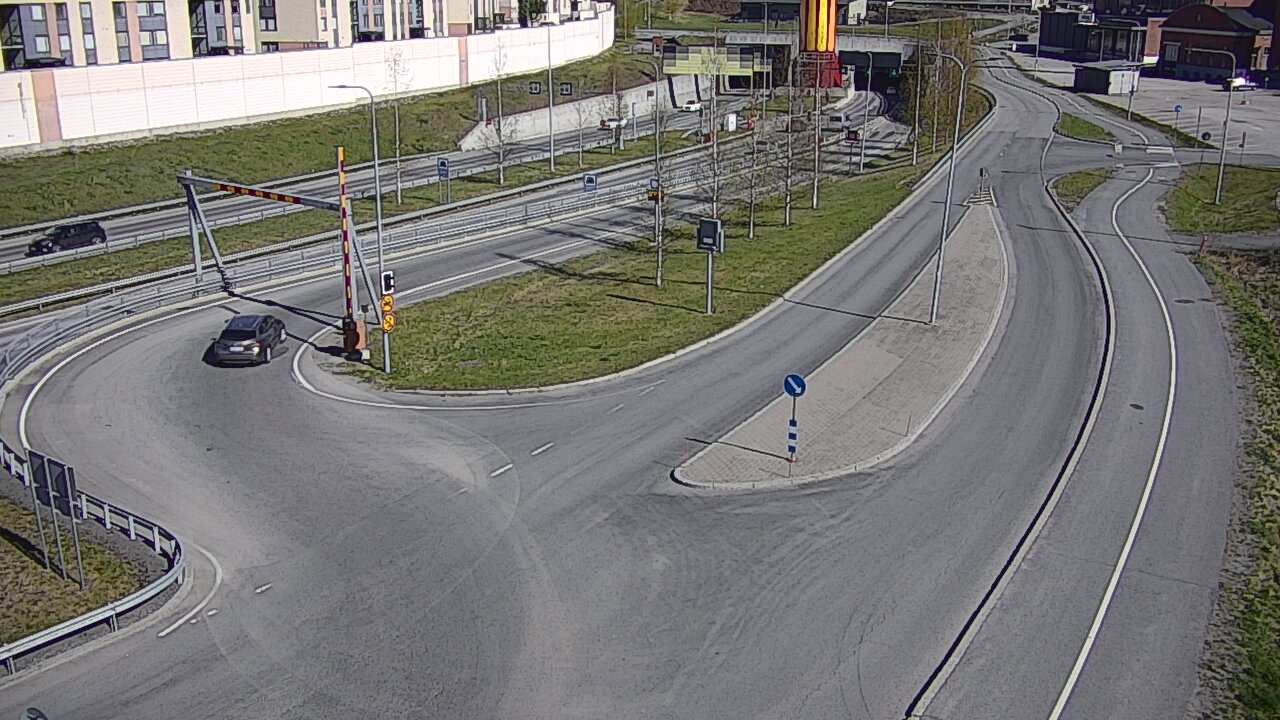 Weather Camera Image Road 12 Tampere, Rantatunnelin ramppi, west, Tampere, Pirkanmaa