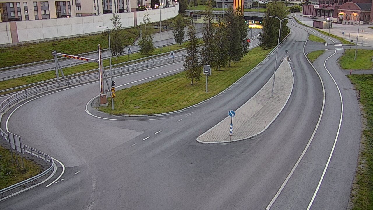 Kelikamerat Kuva Tie 12 Tampere, Rantatunnelin ramppi, länsi, Tampere, Pirkanmaa