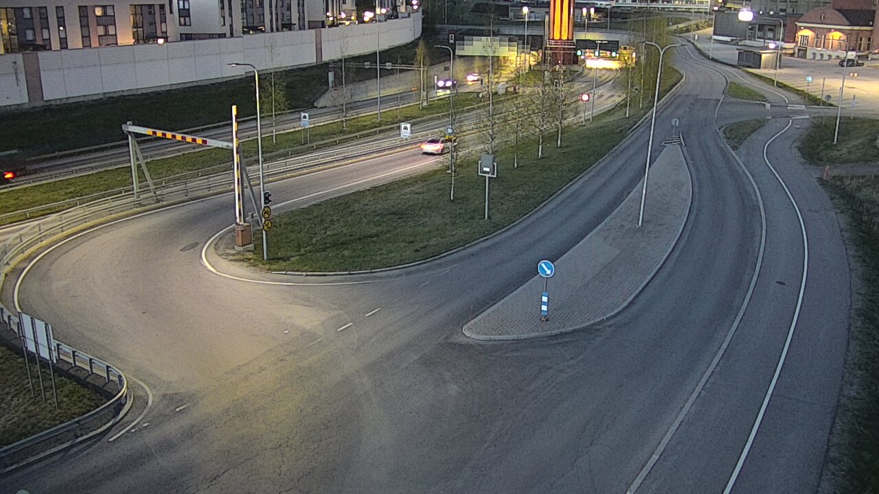 Weather Camera Image Road 12 Tampere, Rantatunnelin ramppi, west, Tampere, Pirkanmaa