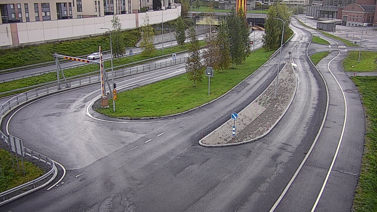Weather Camera Image Väg 12 Tammerfors, Rantatunneli ramppi, väst, Tampere, Pirkanmaa