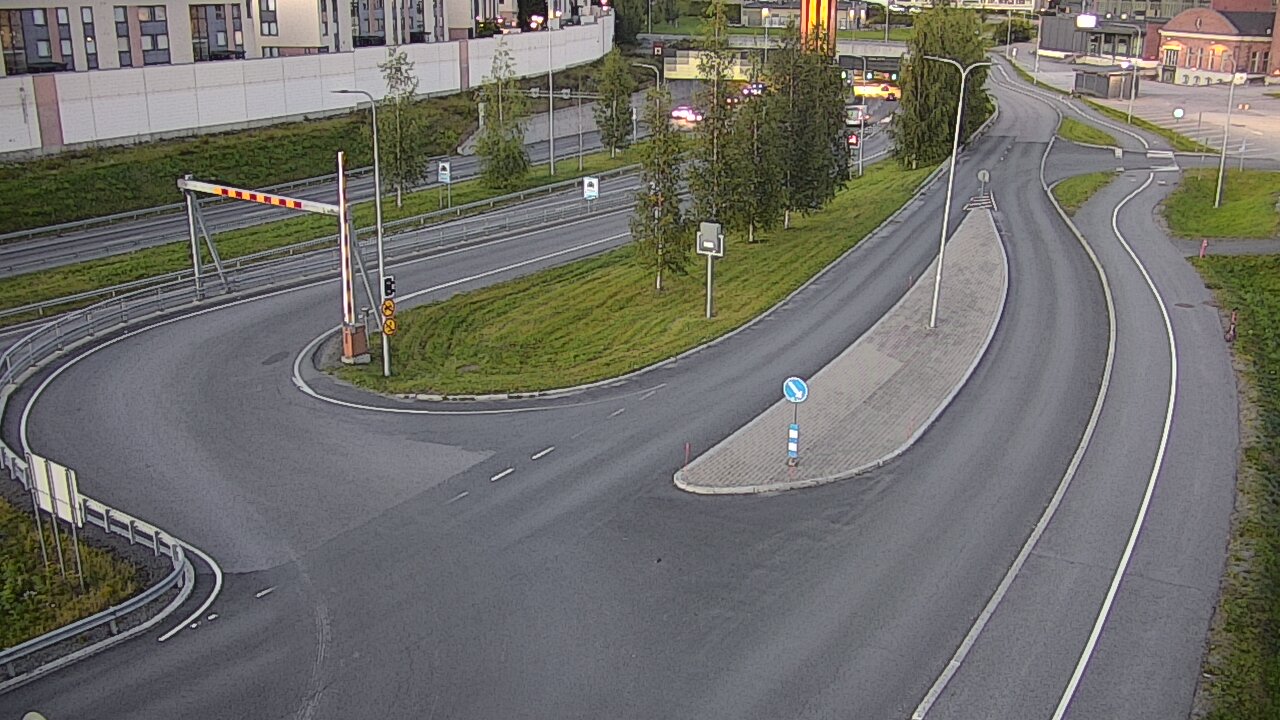 Kelikamerat Kuva Tie 12 Tampere, Rantatunnelin ramppi, länsi, Tampere, Pirkanmaa