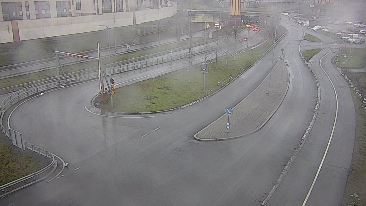 Weather Camera Image Väg 12 Tammerfors, Rantatunneli ramppi, väst, Tampere, Pirkanmaa