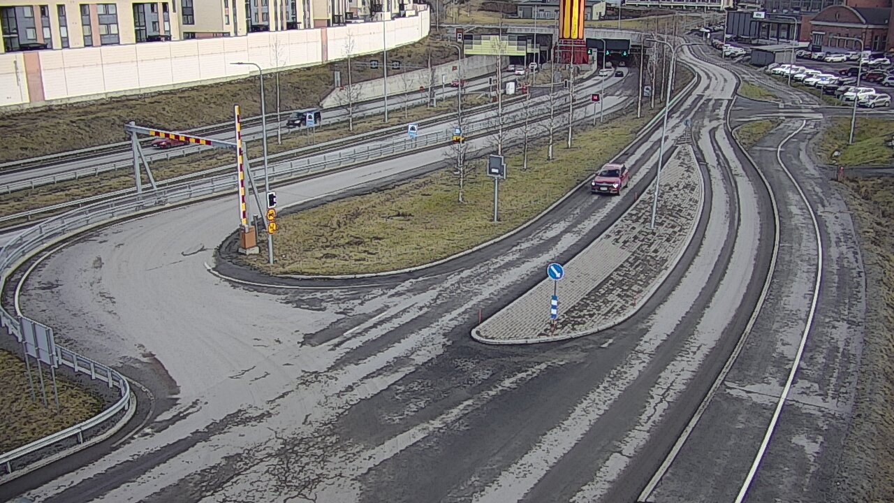 Kelikamerat Kuva Tie 12 Tampere, Rantatunnelin ramppi, länsi, Tampere, Pirkanmaa