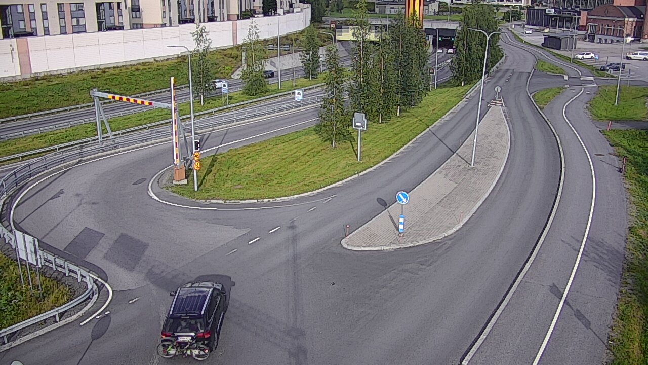 Kelikamerat Kuva Tie 12 Tampere, Rantatunnelin ramppi, länsi, Tampere, Pirkanmaa