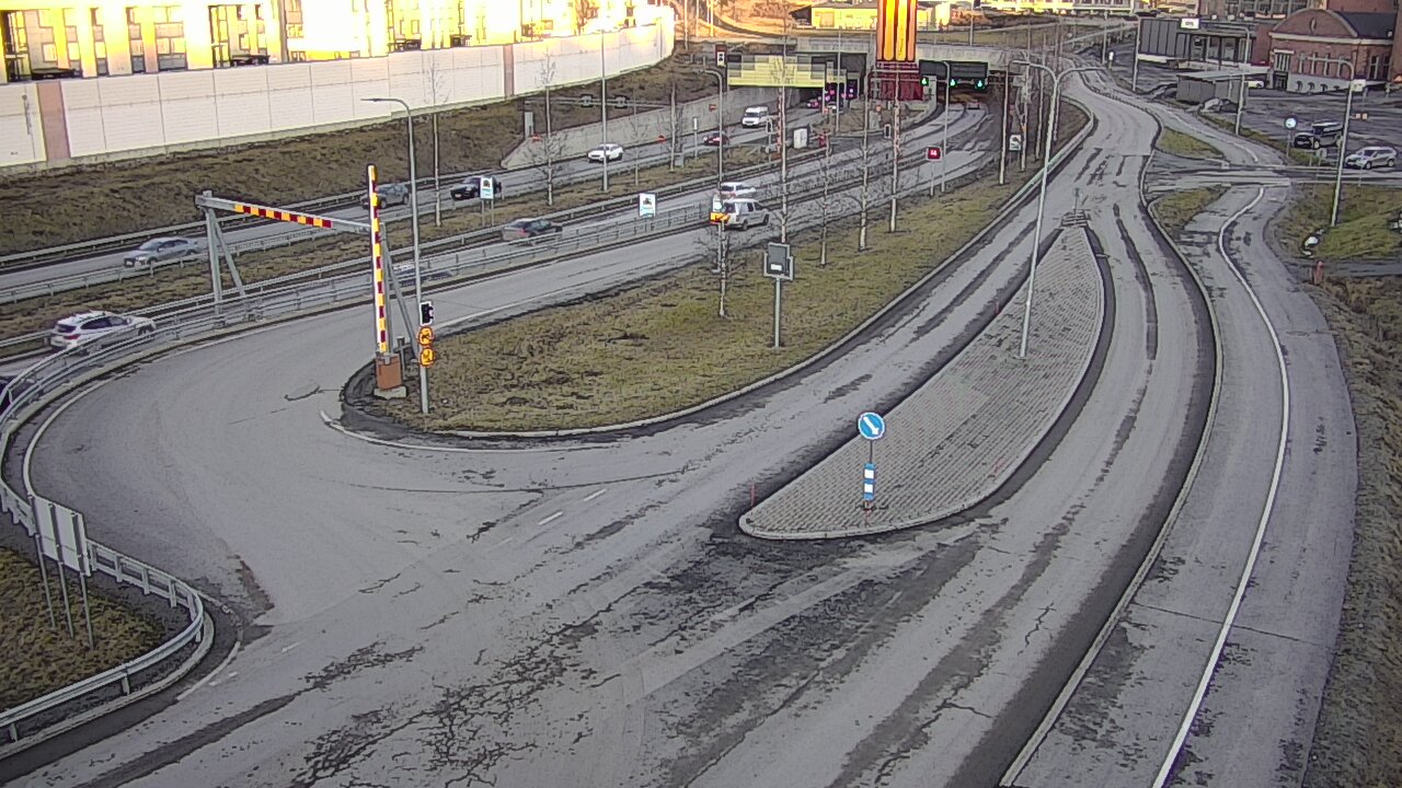 Kelikamerat Kuva Tie 12 Tampere, Rantatunnelin ramppi, länsi, Tampere, Pirkanmaa