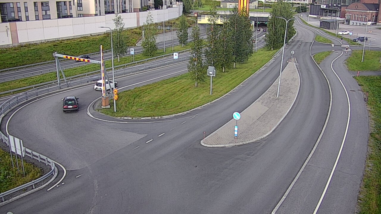 Kelikamerat Kuva Tie 12 Tampere, Rantatunnelin ramppi, länsi, Tampere, Pirkanmaa