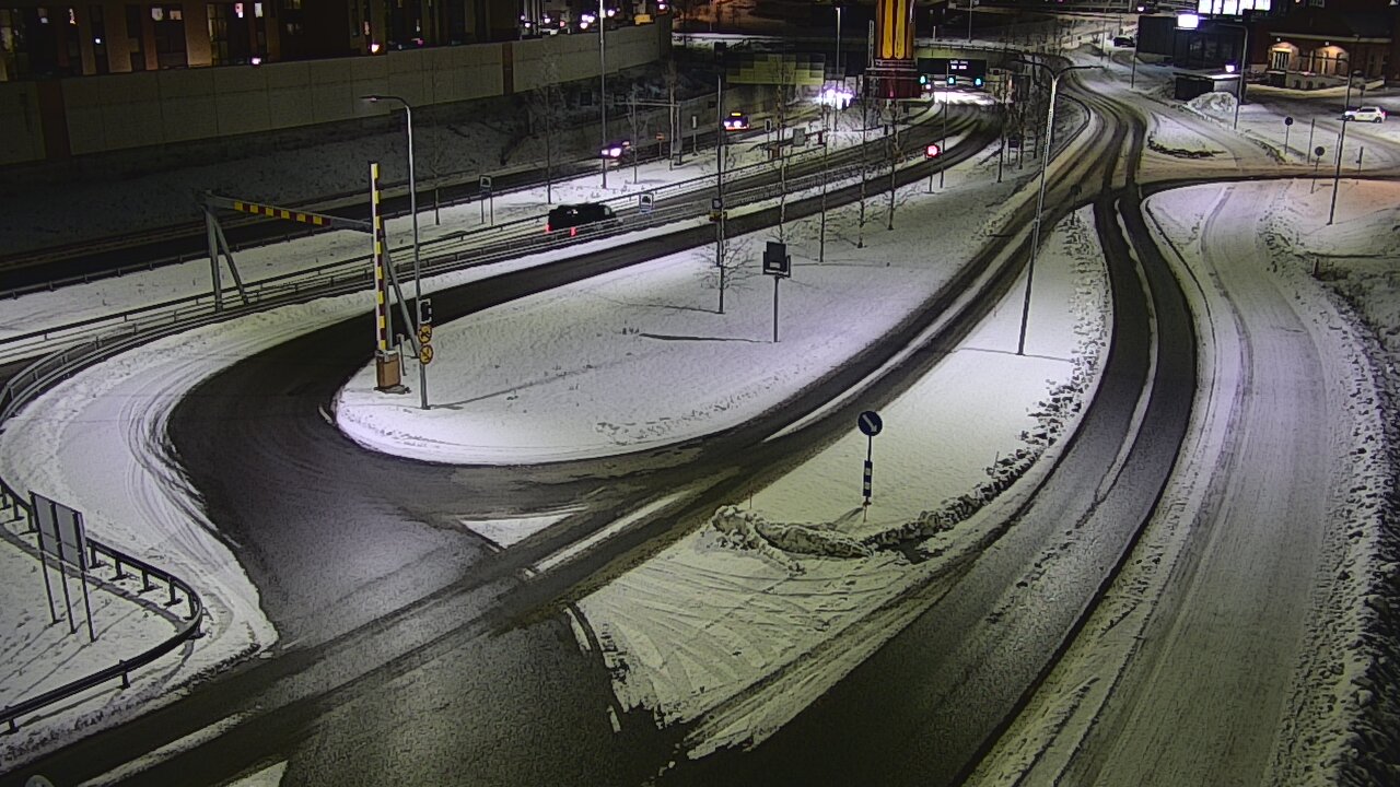 Kelikamerat Kuva Tie 12 Tampere, Rantatunnelin ramppi, länsi, Tampere, Pirkanmaa