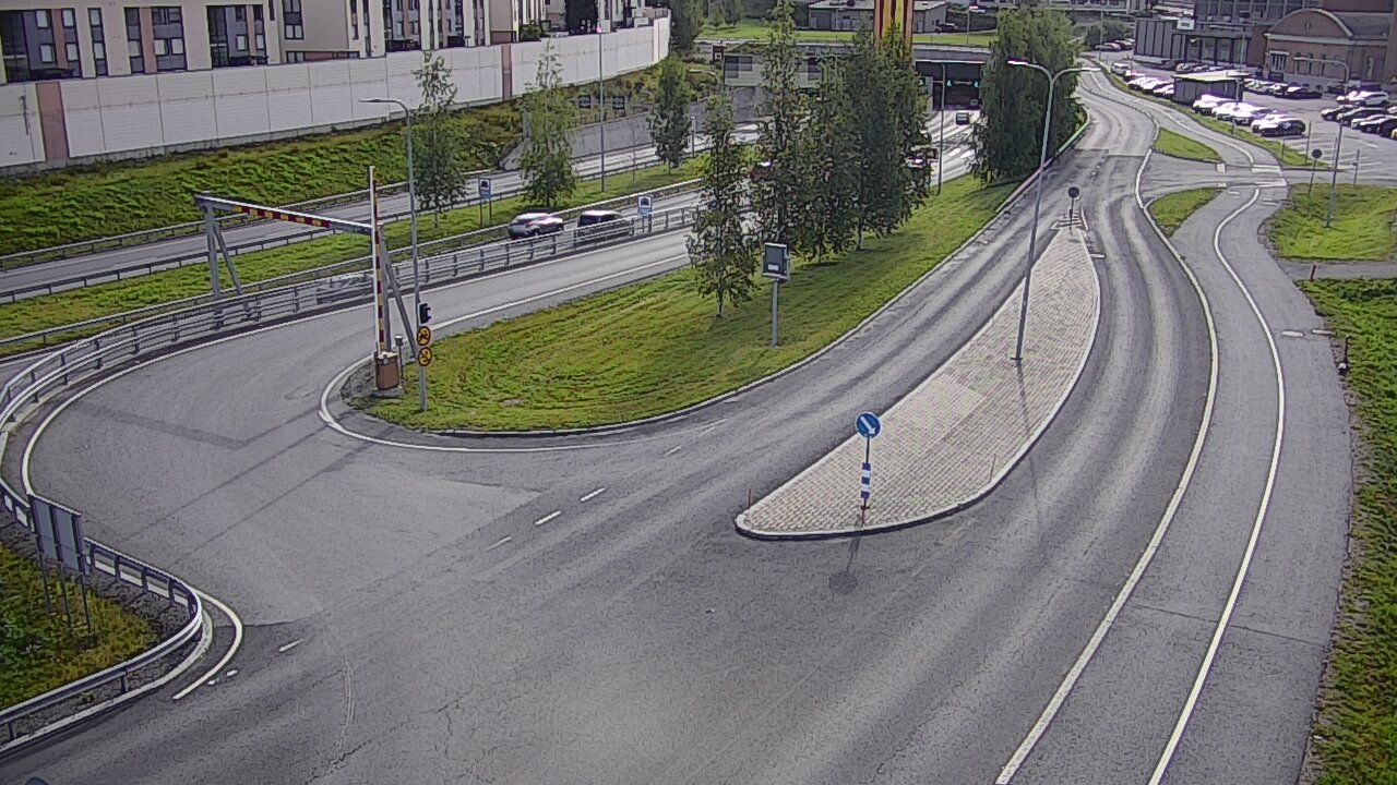 Kelikamerat Kuva Tie 12 Tampere, Rantatunnelin ramppi, länsi, Tampere, Pirkanmaa