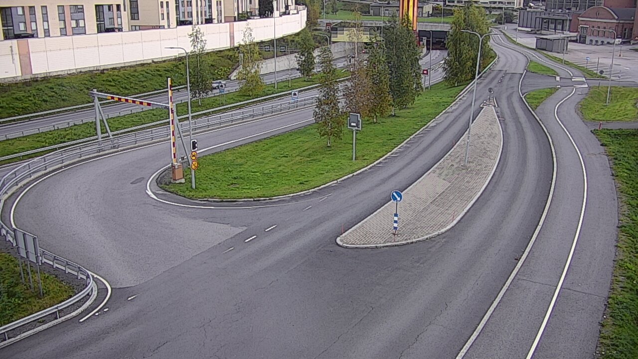 Weather Camera Image Väg 12 Tammerfors, Rantatunneli ramppi, väst, Tampere, Pirkanmaa