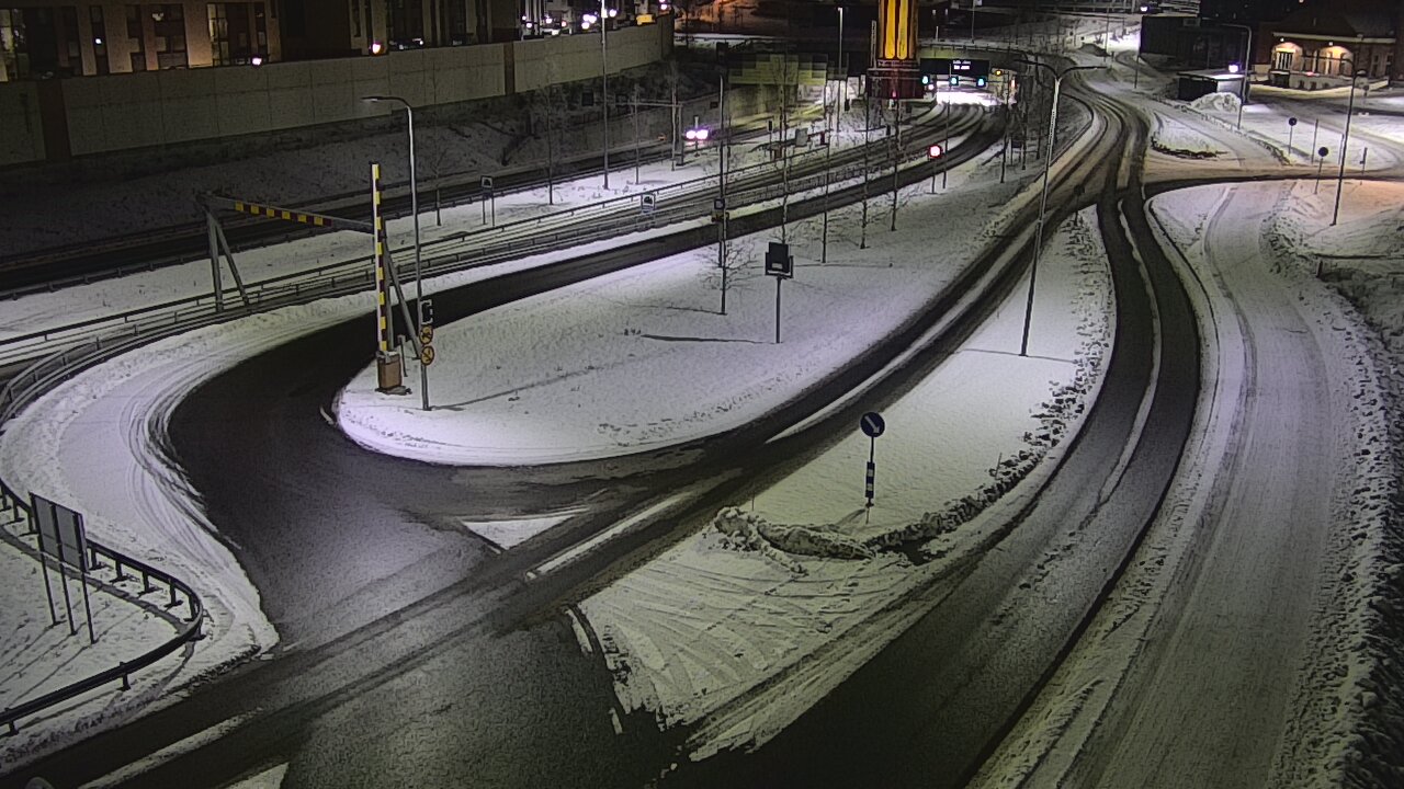 Kelikamerat Kuva Tie 12 Tampere, Rantatunnelin ramppi, länsi, Tampere, Pirkanmaa