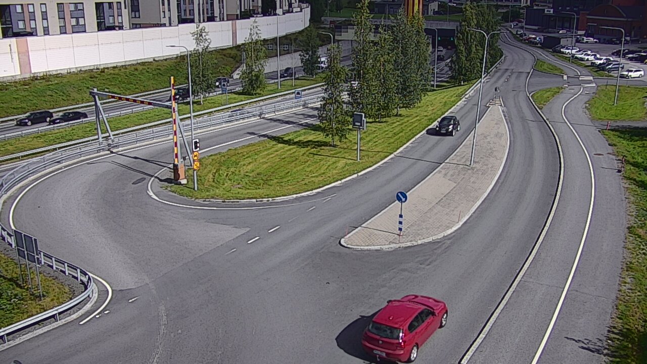 Kelikamerat Kuva Tie 12 Tampere, Rantatunnelin ramppi, länsi, Tampere, Pirkanmaa