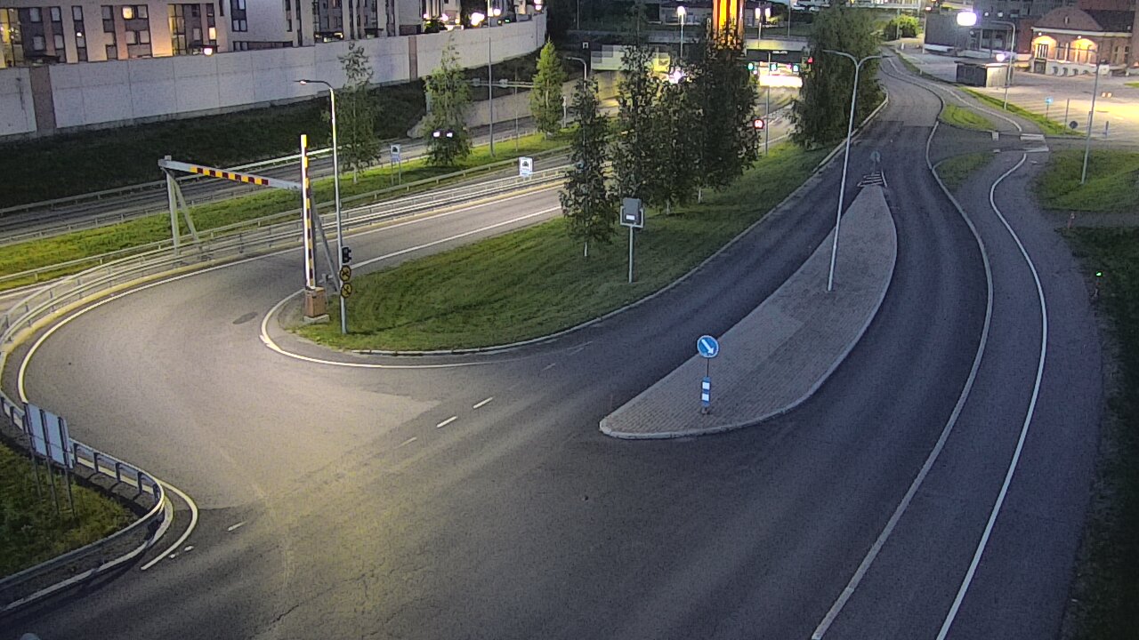Kelikamerat Kuva Tie 12 Tampere, Rantatunnelin ramppi, länsi, Tampere, Pirkanmaa