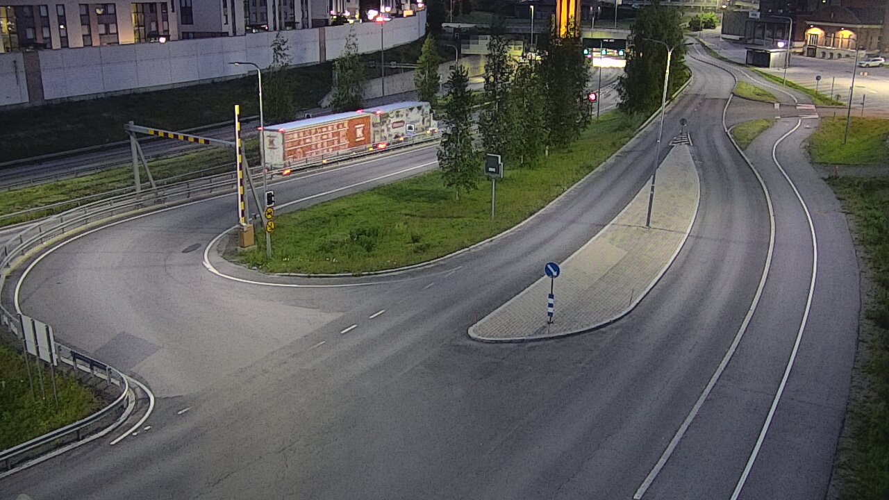 Kelikamerat Kuva Tie 12 Tampere, Rantatunnelin ramppi, länsi, Tampere, Pirkanmaa