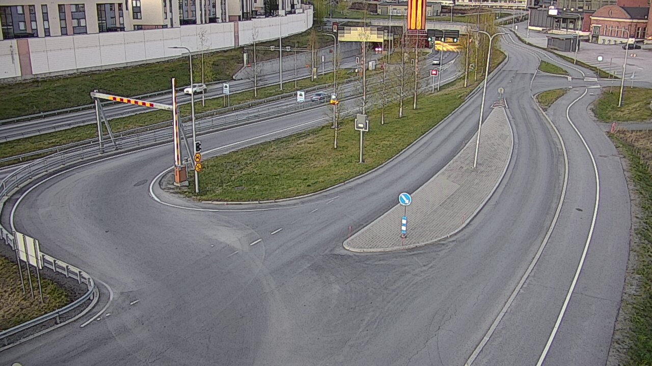 Weather Camera Image Road 12 Tampere, Rantatunnelin ramppi, west, Tampere, Pirkanmaa
