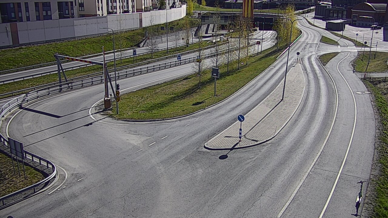 Weather Camera Image Road 12 Tampere, Rantatunnelin ramppi, west, Tampere, Pirkanmaa