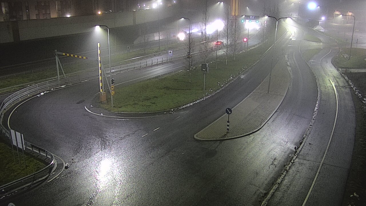 Weather Camera Image Väg 12 Tammerfors, Rantatunneli ramppi, väst, Tampere, Pirkanmaa