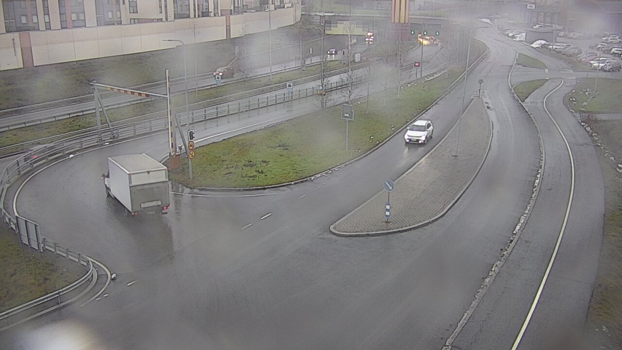Weather Camera Image Väg 12 Tammerfors, Rantatunneli ramppi, väst, Tampere, Pirkanmaa
