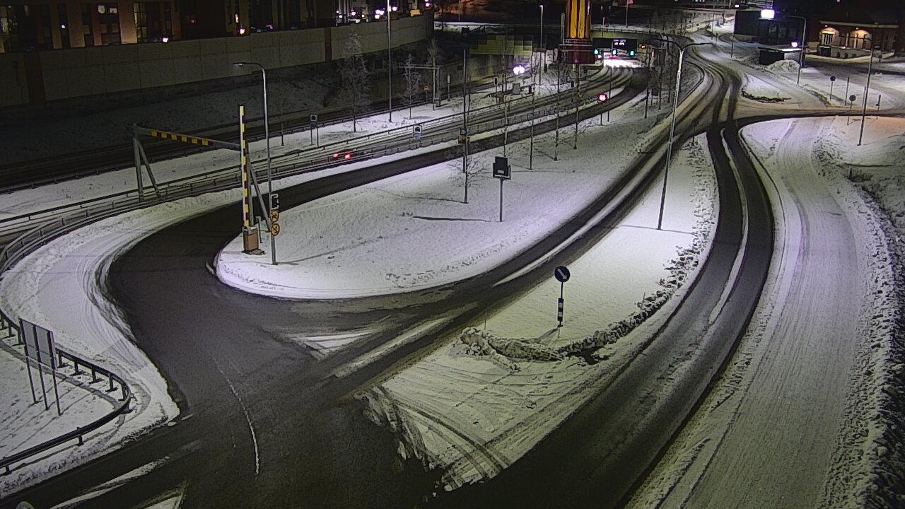 Weather Camera Image Väg 12 Tammerfors, Rantatunneli ramppi, väst, Tampere, Pirkanmaa