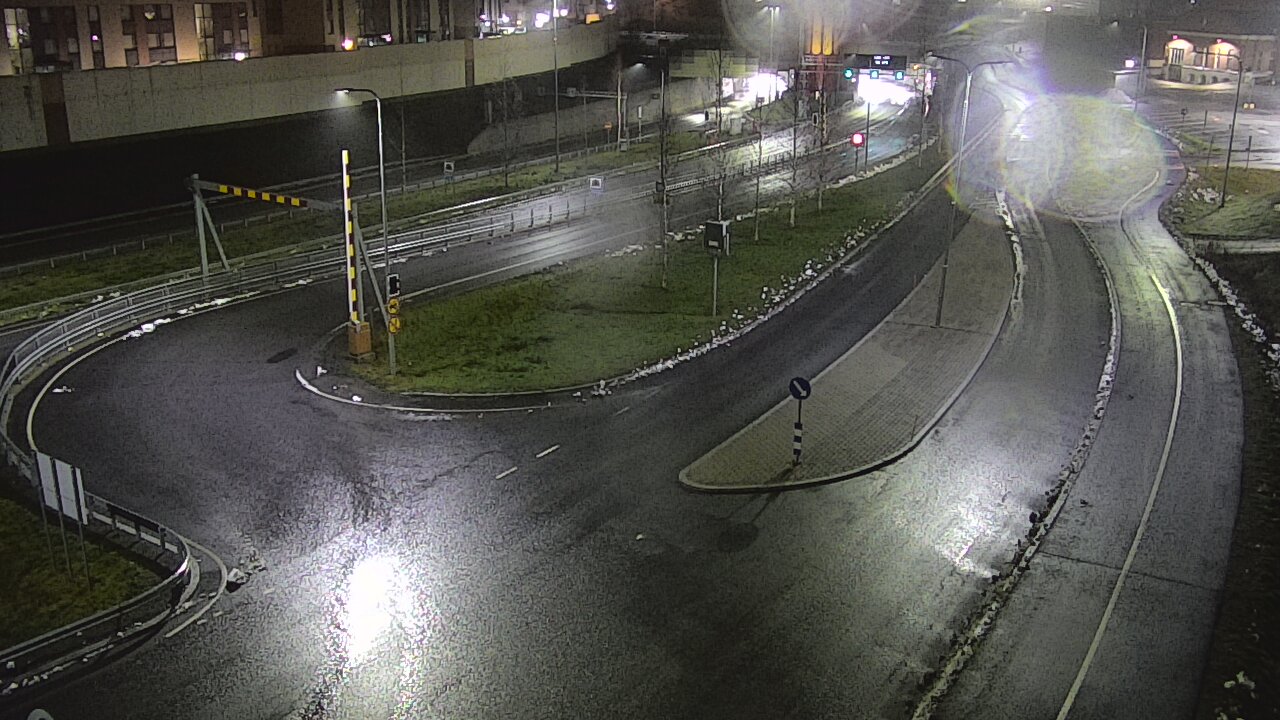 Weather Camera Image Väg 12 Tammerfors, Rantatunneli ramppi, väst, Tampere, Pirkanmaa