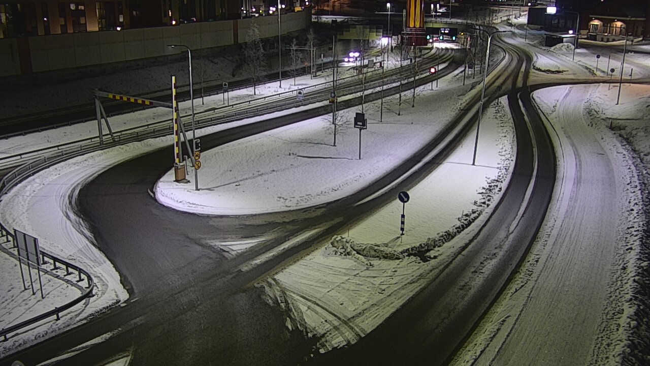 Weather Camera Image Väg 12 Tammerfors, Rantatunneli ramppi, väst, Tampere, Pirkanmaa