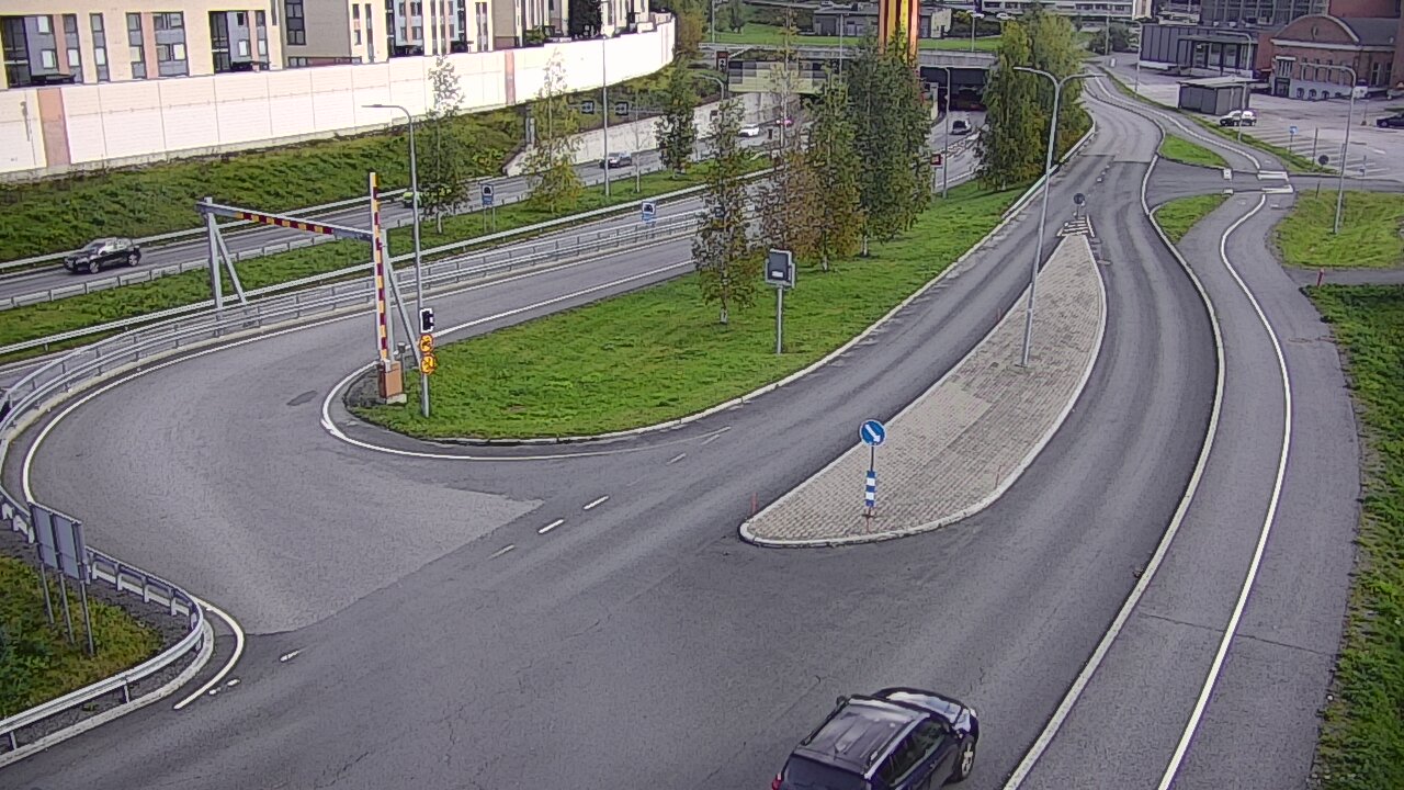 Kelikamerat Kuva Tie 12 Tampere, Rantatunnelin ramppi, länsi, Tampere, Pirkanmaa