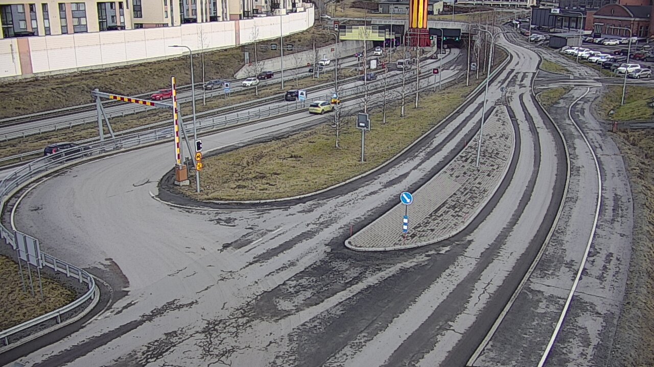 Kelikamerat Kuva Tie 12 Tampere, Rantatunnelin ramppi, länsi, Tampere, Pirkanmaa