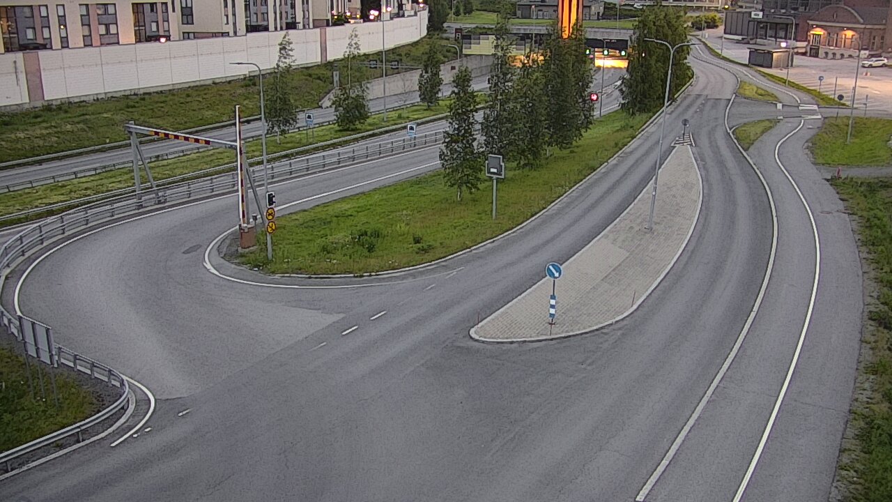 Kelikamerat Kuva Tie 12 Tampere, Rantatunnelin ramppi, länsi, Tampere, Pirkanmaa