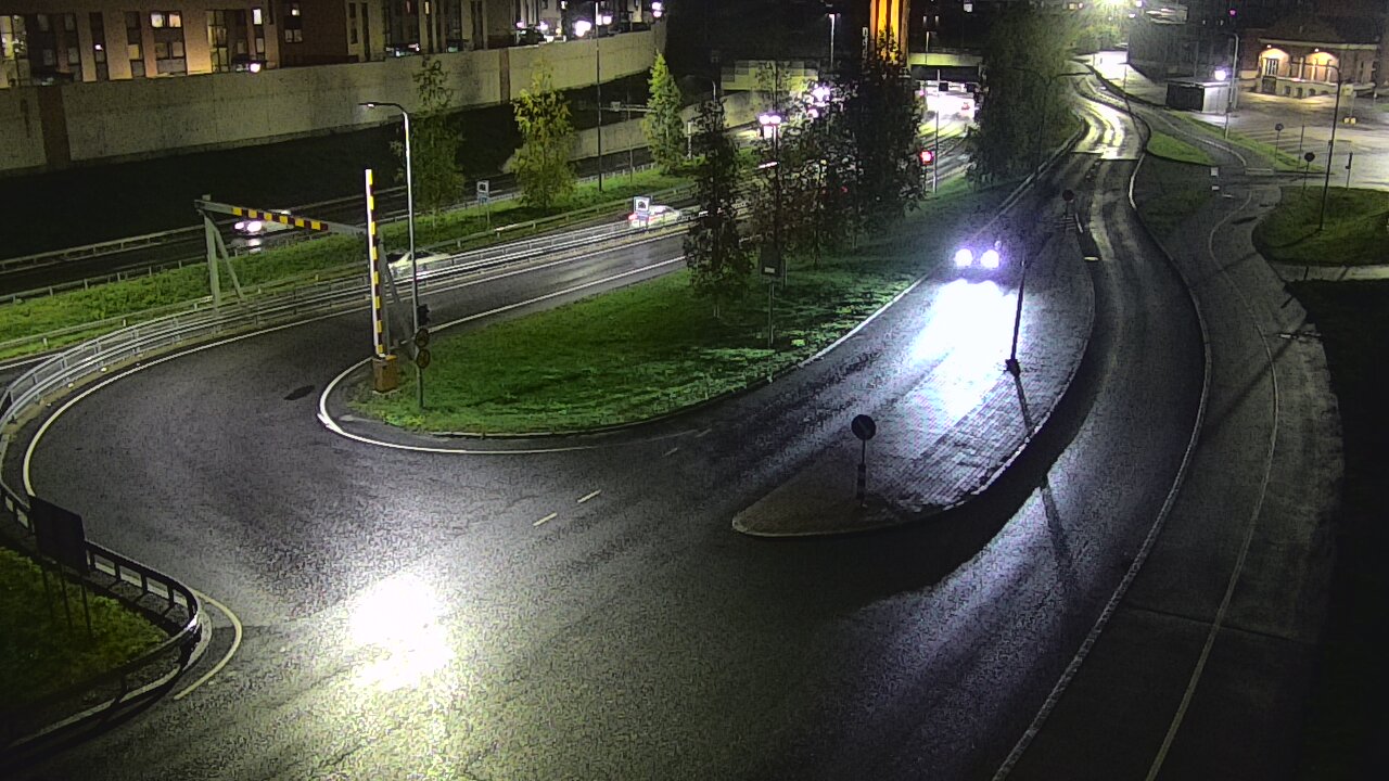 Weather Camera Image Väg 12 Tammerfors, Rantatunneli ramppi, väst, Tampere, Pirkanmaa