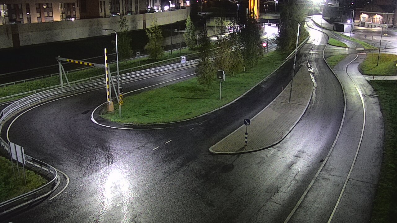 Weather Camera Image Väg 12 Tammerfors, Rantatunneli ramppi, väst, Tampere, Pirkanmaa