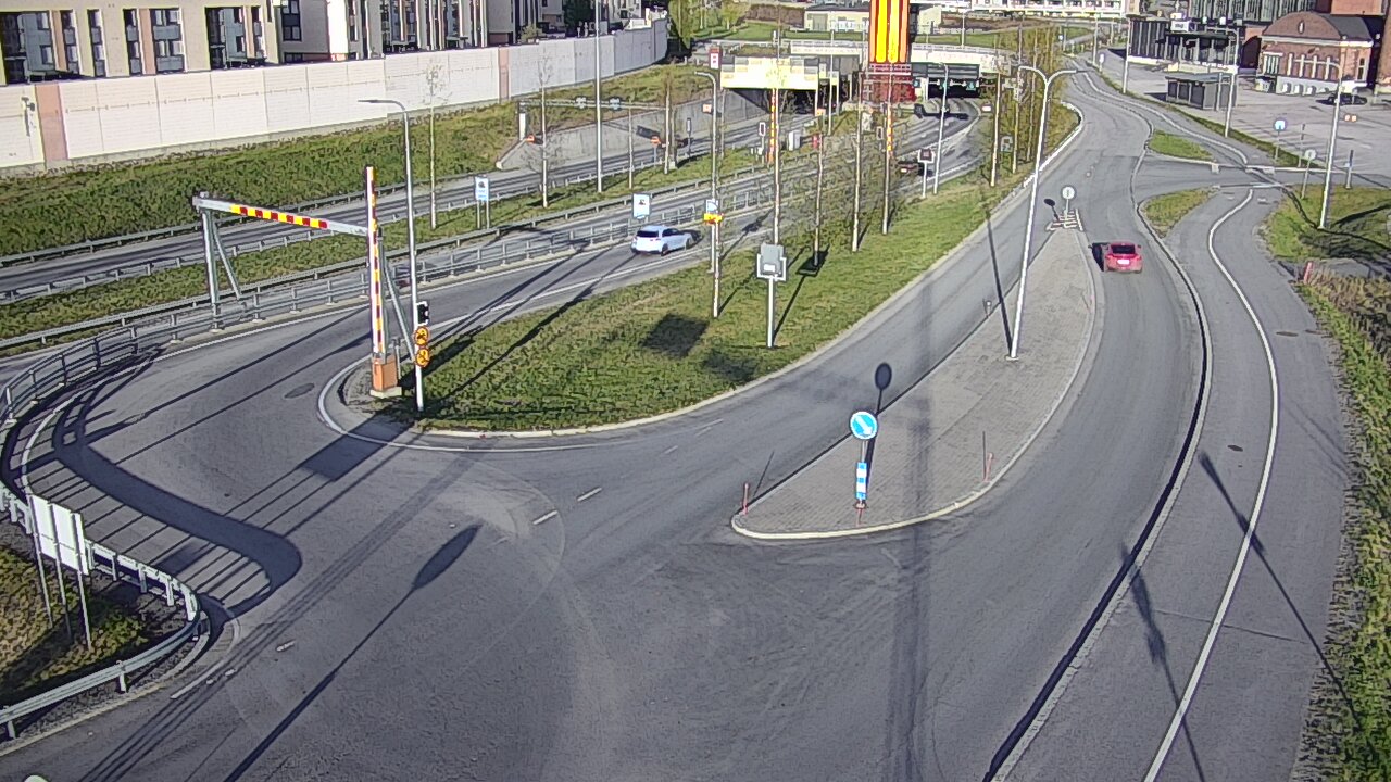 Weather Camera Image Road 12 Tampere, Rantatunnelin ramppi, west, Tampere, Pirkanmaa