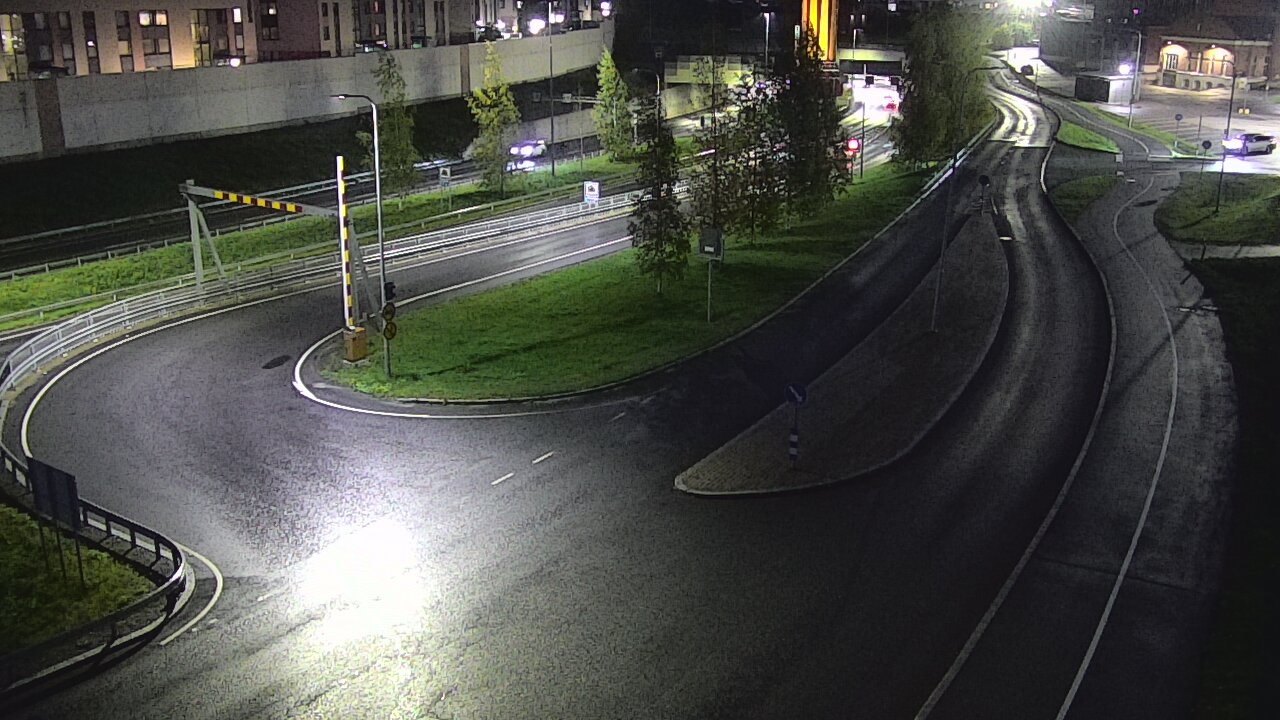 Weather Camera Image Väg 12 Tammerfors, Rantatunneli ramppi, väst, Tampere, Pirkanmaa