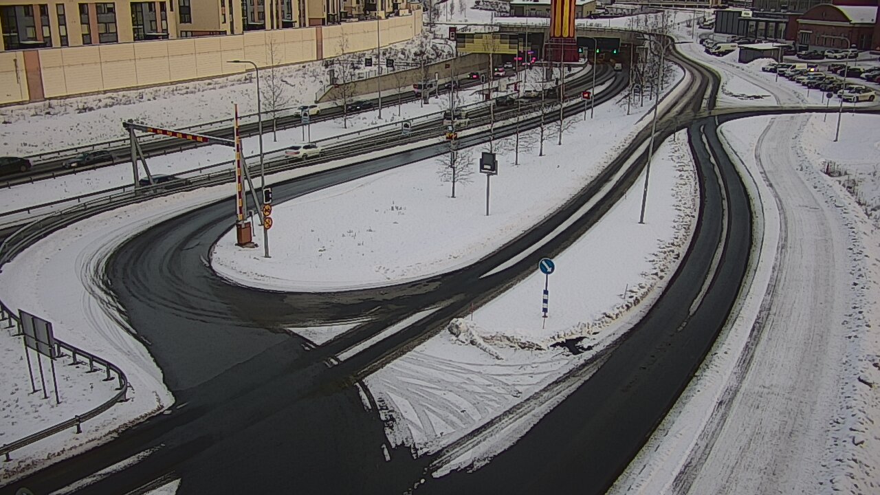 Kelikamerat Kuva Tie 12 Tampere, Rantatunnelin ramppi, länsi, Tampere, Pirkanmaa