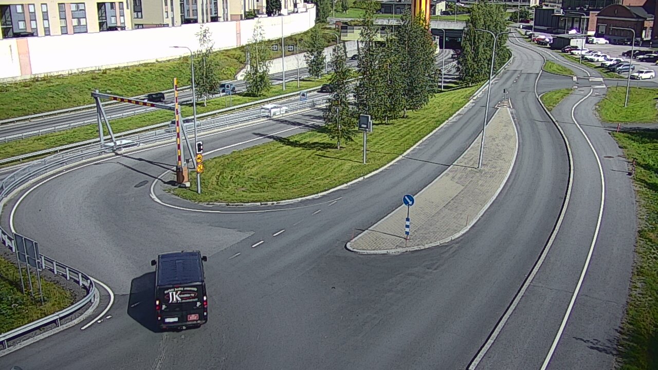 Kelikamerat Kuva Tie 12 Tampere, Rantatunnelin ramppi, länsi, Tampere, Pirkanmaa
