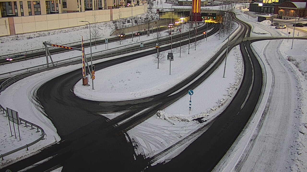 Kelikamerat Kuva Tie 12 Tampere, Rantatunnelin ramppi, länsi, Tampere, Pirkanmaa