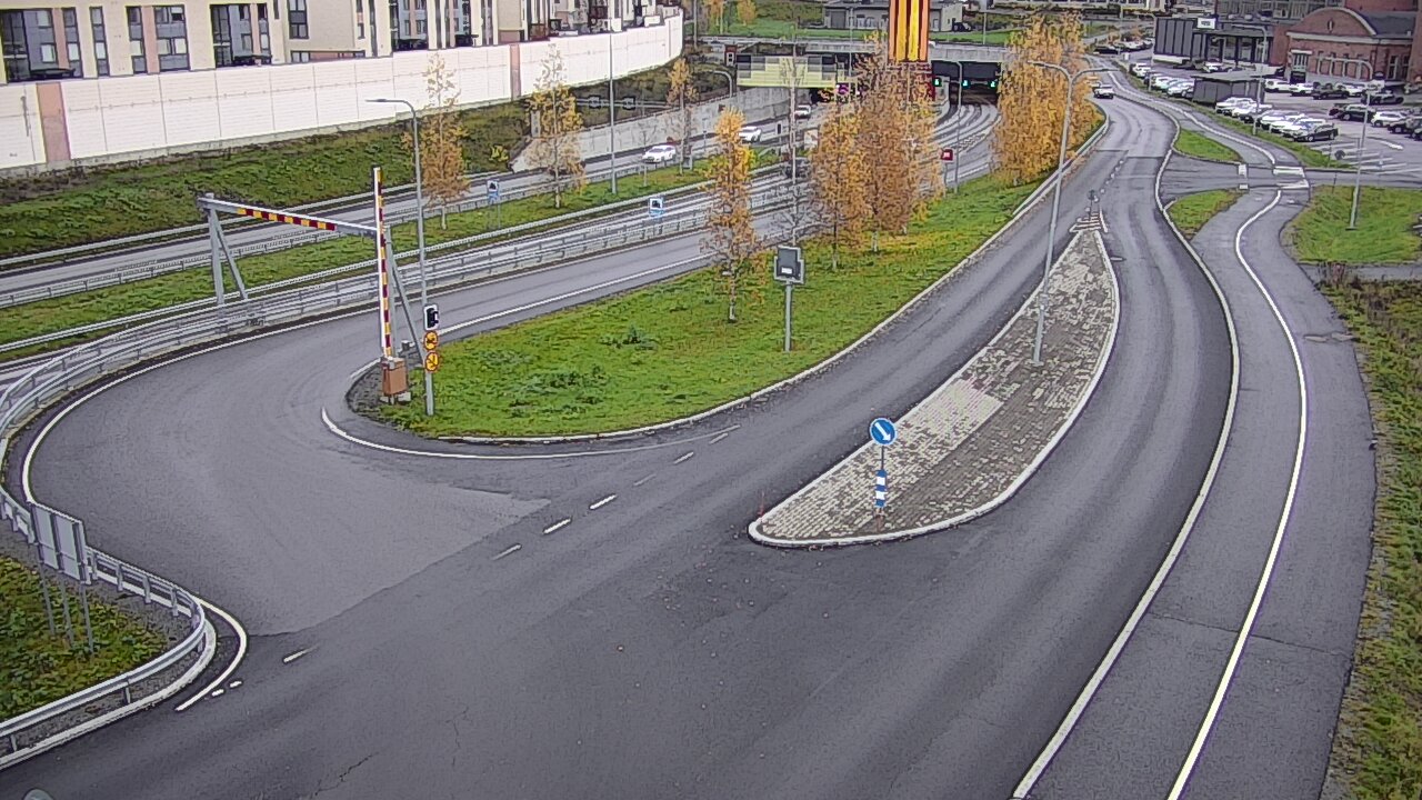 Kelikamerat Kuva Tie 12 Tampere, Rantatunnelin ramppi, länsi, Tampere, Pirkanmaa