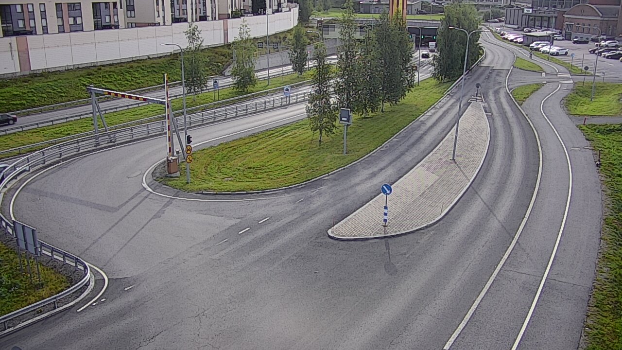 Kelikamerat Kuva Tie 12 Tampere, Rantatunnelin ramppi, länsi, Tampere, Pirkanmaa
