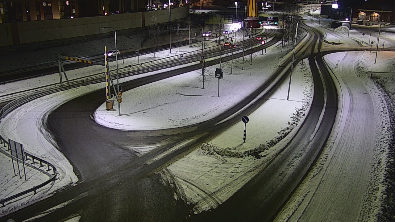 Weather Camera Image Väg 12 Tammerfors, Rantatunneli ramppi, väst, Tampere, Pirkanmaa