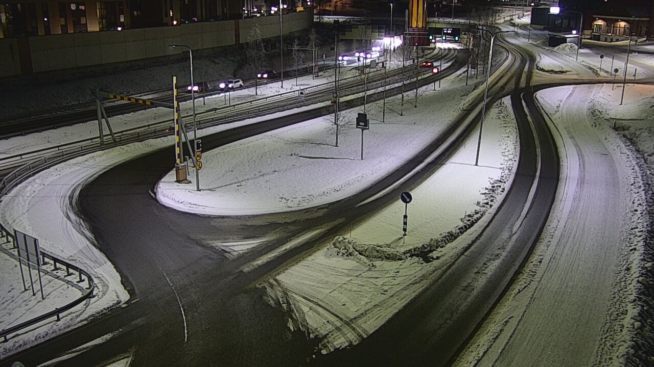 Weather Camera Image Väg 12 Tammerfors, Rantatunneli ramppi, väst, Tampere, Pirkanmaa