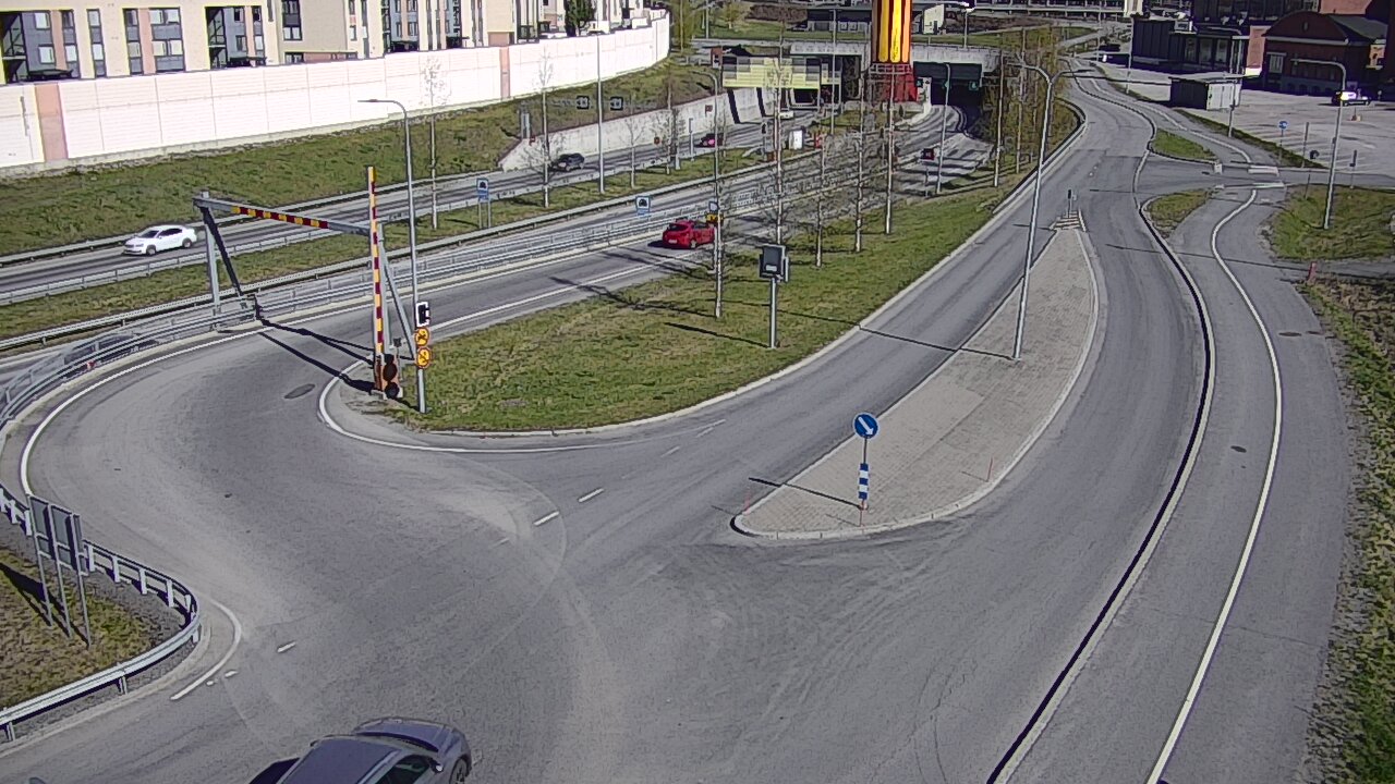 Weather Camera Image Road 12 Tampere, Rantatunnelin ramppi, west, Tampere, Pirkanmaa