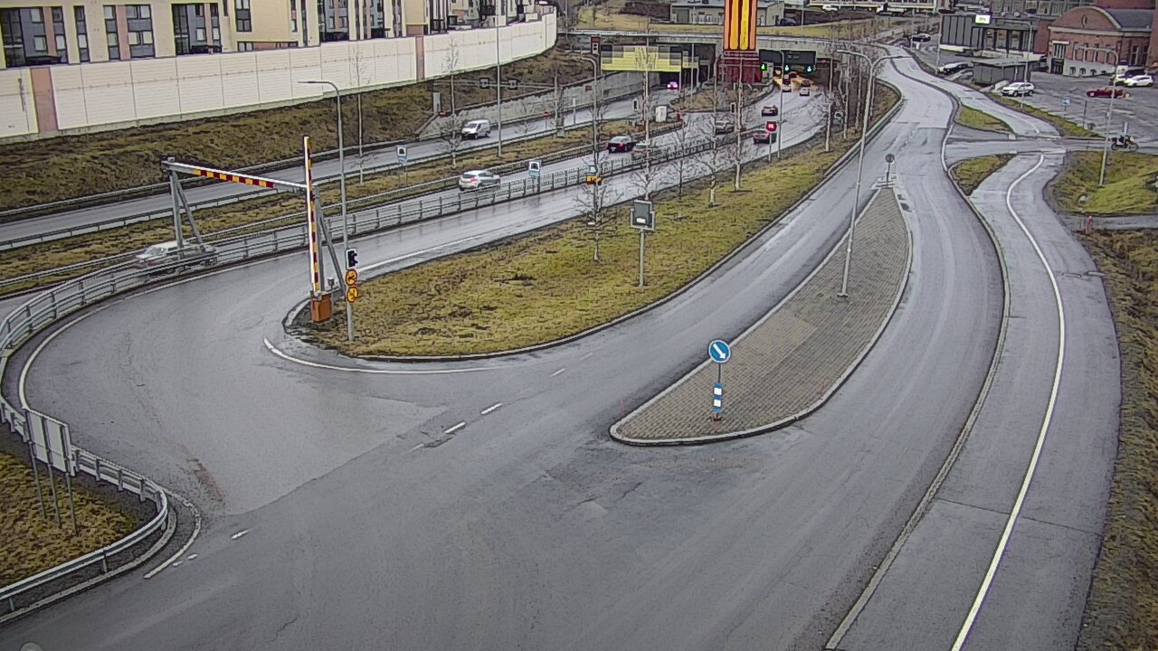 Kelikamerat Kuva Tie 12 Tampere, Rantatunnelin ramppi, länsi, Tampere, Pirkanmaa