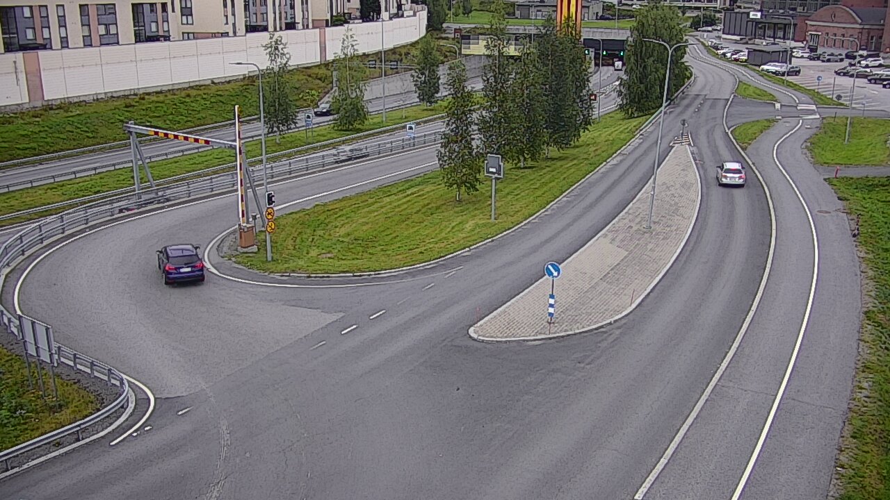 Weather Camera Image Väg 12 Tammerfors, Rantatunneli ramppi, väst, Tampere, Pirkanmaa