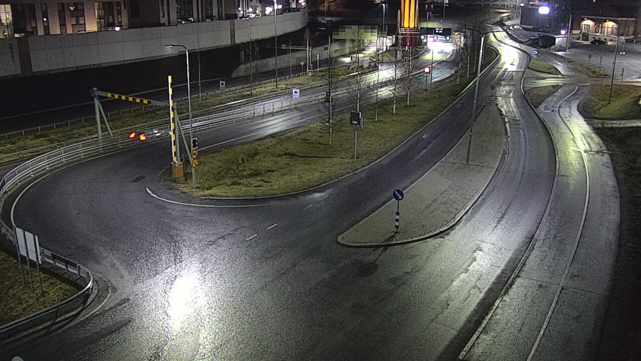 Kelikamerat Kuva Tie 12 Tampere, Rantatunnelin ramppi, länsi, Tampere, Pirkanmaa