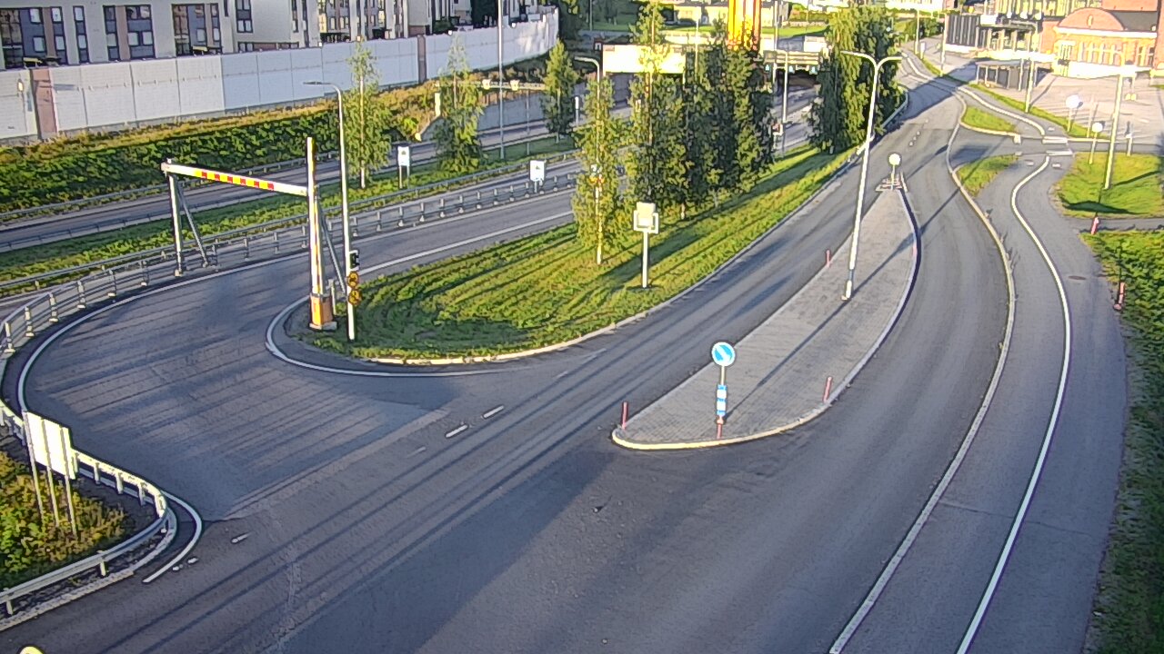 Kelikamerat Kuva Tie 12 Tampere, Rantatunnelin ramppi, länsi, Tampere, Pirkanmaa