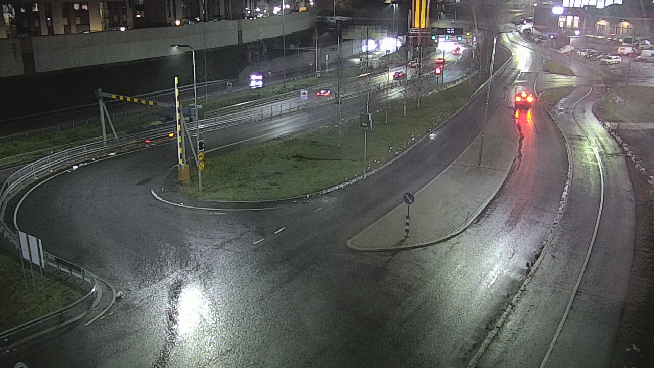 Weather Camera Image Väg 12 Tammerfors, Rantatunneli ramppi, väst, Tampere, Pirkanmaa