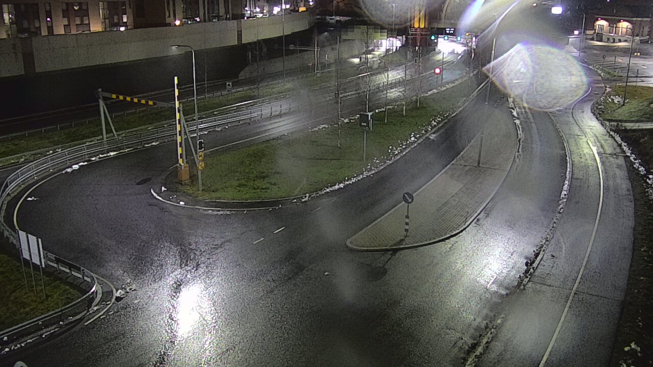 Weather Camera Image Väg 12 Tammerfors, Rantatunneli ramppi, väst, Tampere, Pirkanmaa