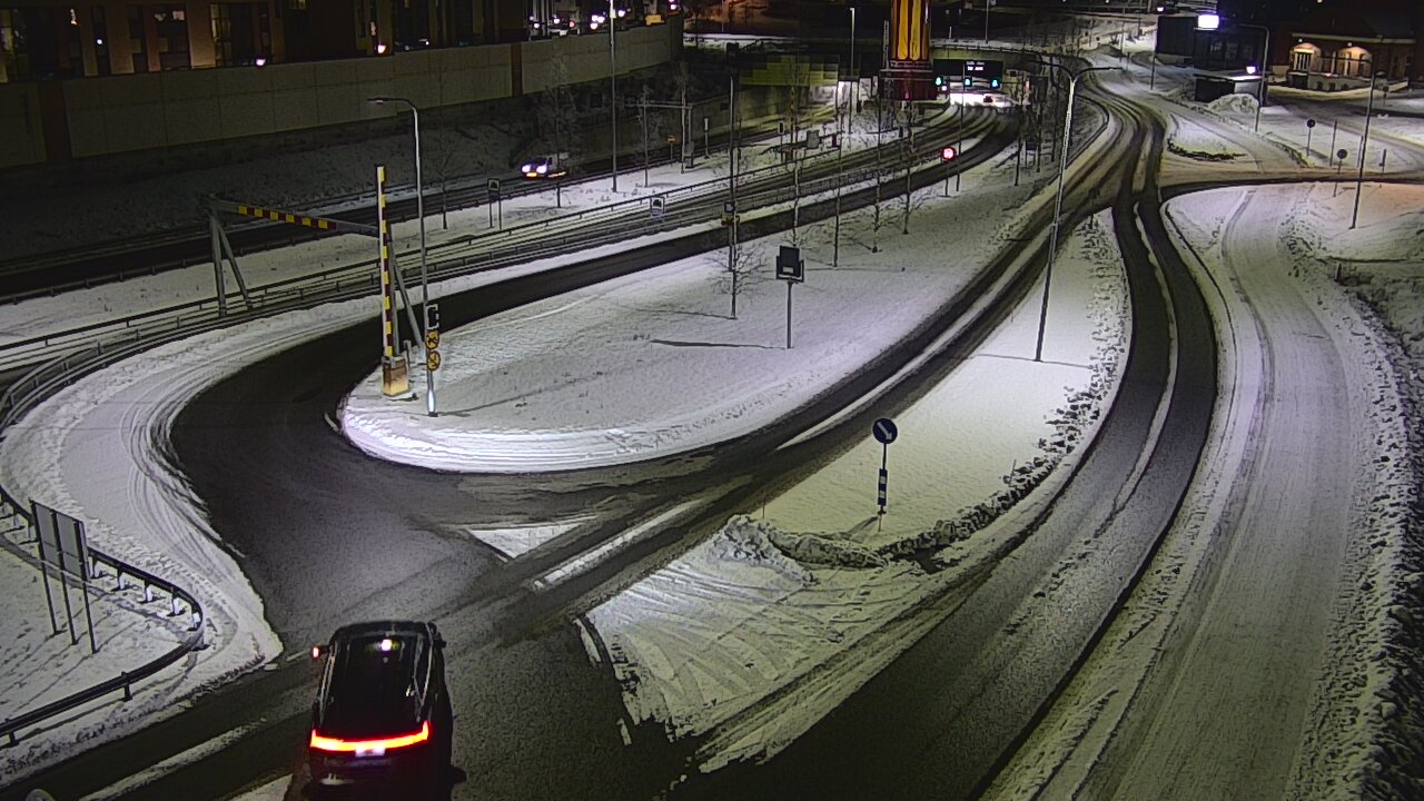 Kelikamerat Kuva Tie 12 Tampere, Rantatunnelin ramppi, länsi, Tampere, Pirkanmaa