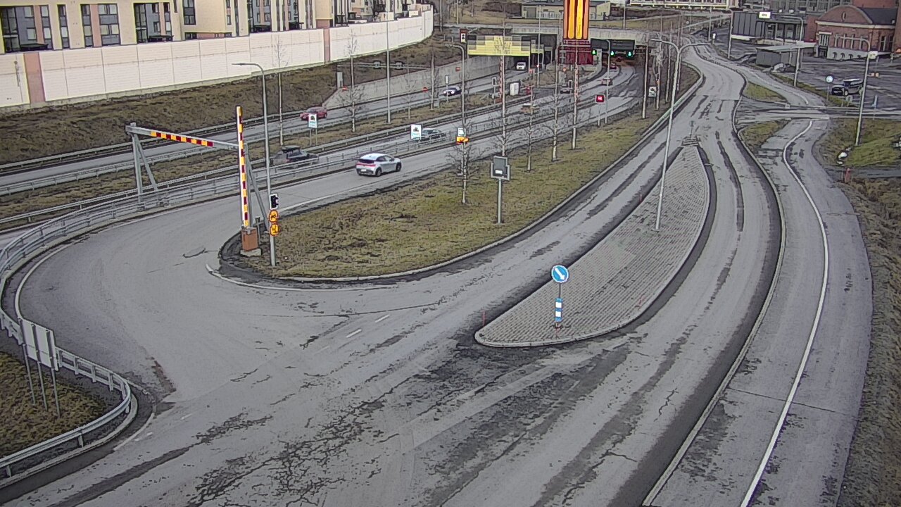 Kelikamerat Kuva Tie 12 Tampere, Rantatunnelin ramppi, länsi, Tampere, Pirkanmaa